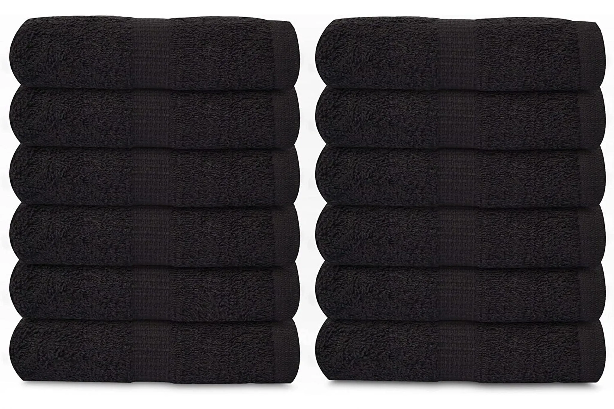 288 Bulk Pack 24 Dozen Luxury Cotton Washcloths (13x13 Inches) - Easy Care,Thick Super Soft Highly Absorbent quick dry, Premium Cotton Hand Towels
