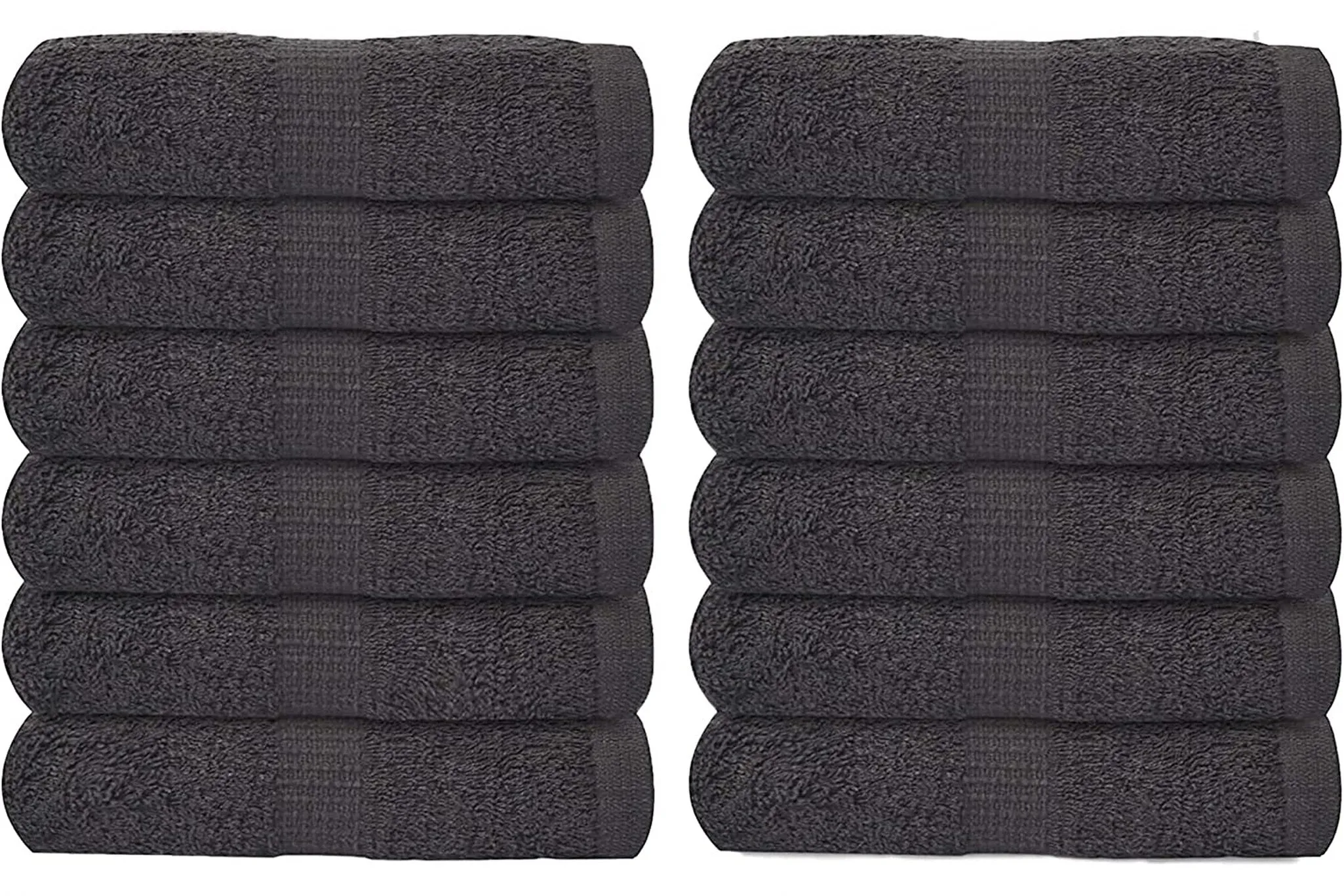288 Bulk Pack 24 Dozen Luxury Cotton Washcloths (13x13 Inches) - Easy Care,Thick Super Soft Highly Absorbent quick dry, Premium Cotton Hand Towels