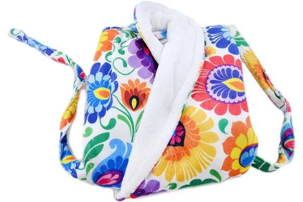 43" Bathrobe size L/XL - White Folk