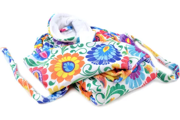 43" Bathrobe size L/XL - White Folk