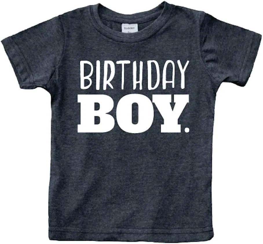 Birthday boy Shirt Toddler Boys Outfit First Happy 2t 3t 4 Year Old 5 Kids 6th