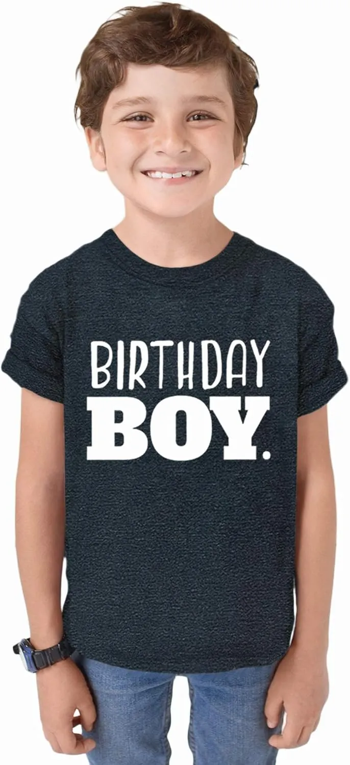 Birthday boy Shirt Toddler Boys Outfit First Happy 2t 3t 4 Year Old 5 Kids 6th