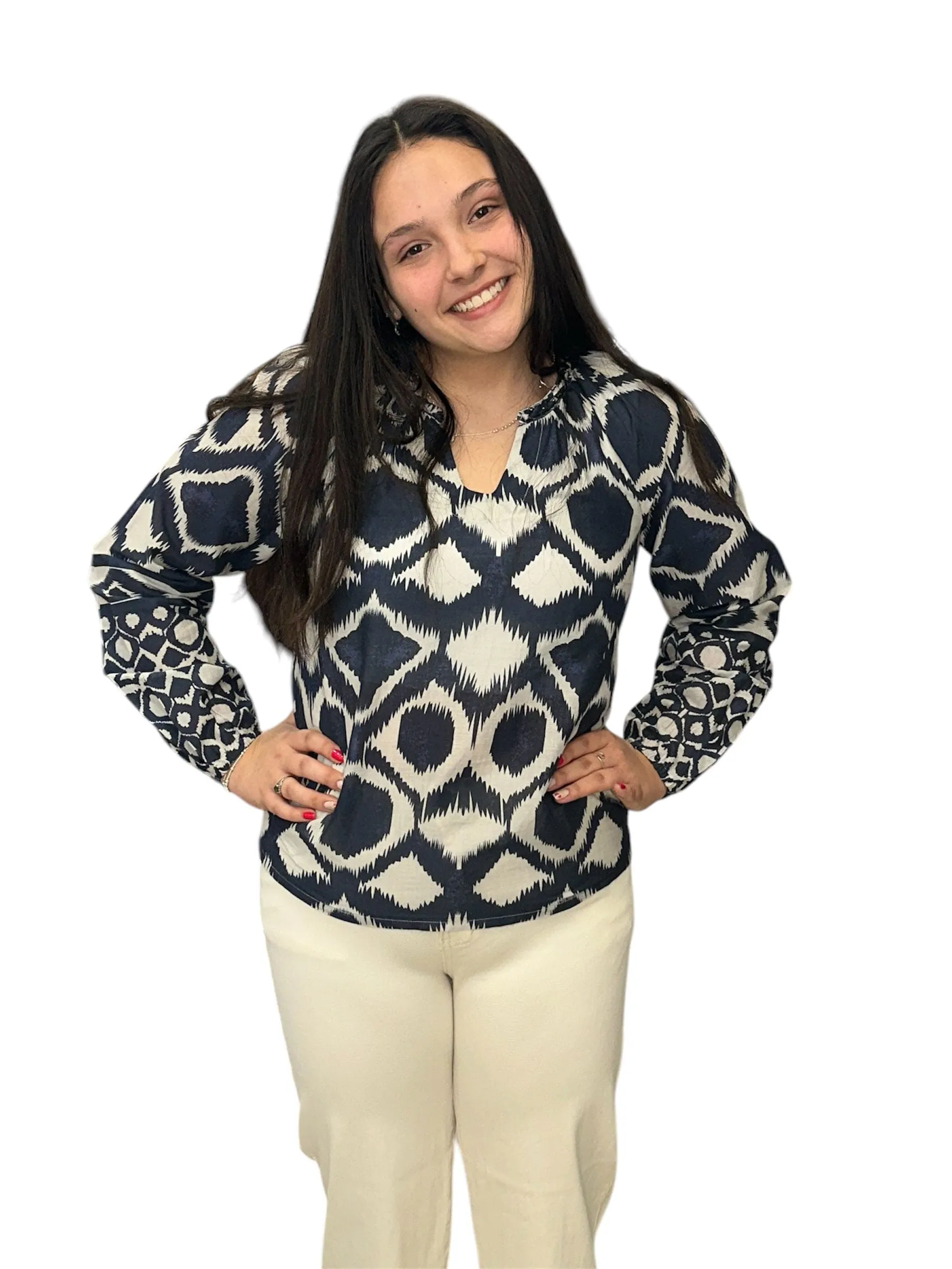 Designs on You LS Top