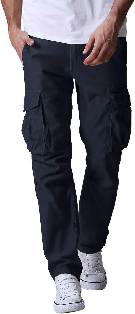 Match Men's Casual Wild Cargo Pants Outdoors Work Wear #6531