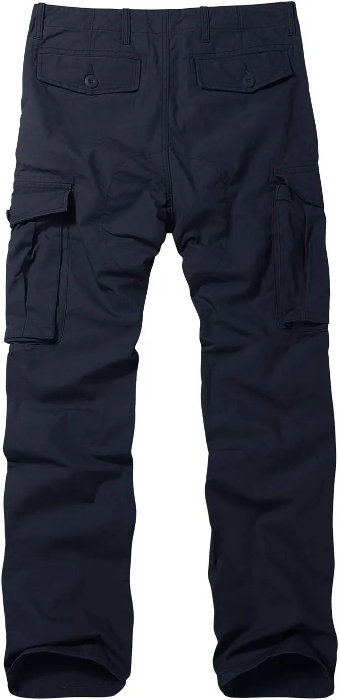 Match Men's Casual Wild Cargo Pants Outdoors Work Wear #6531