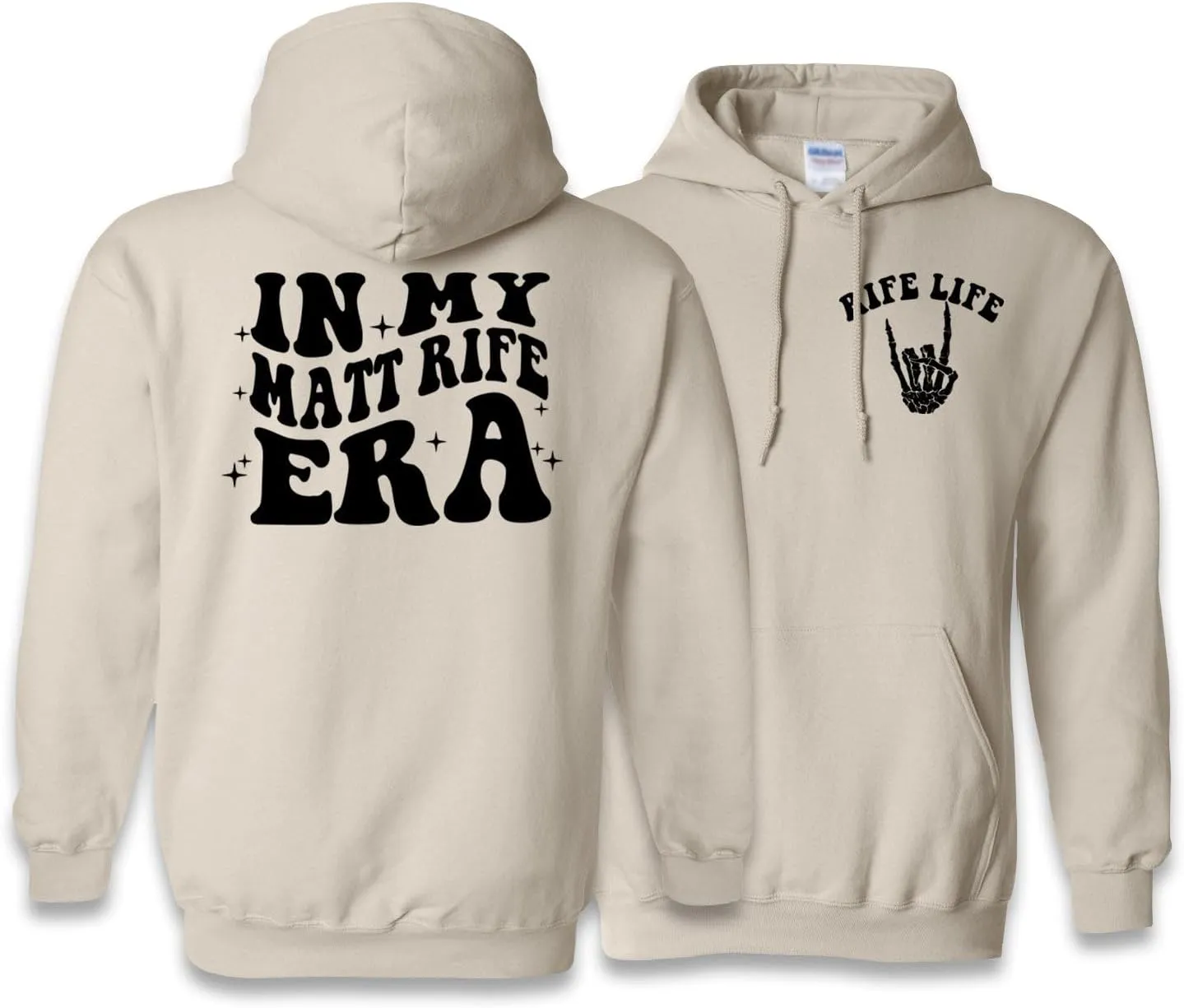 Matt Rife Era Front and Back Print Hoodie Sweatshirt Unisex
