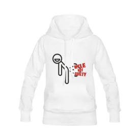 Ztpic Kyle Was Guilty Men's Pullover Sweatshirt Drawstring Long Sleeve Casual Hooded Solid Hoodies Made In USA White